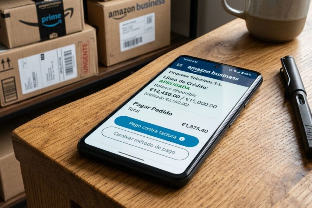 Pago contra factura Amazon Business