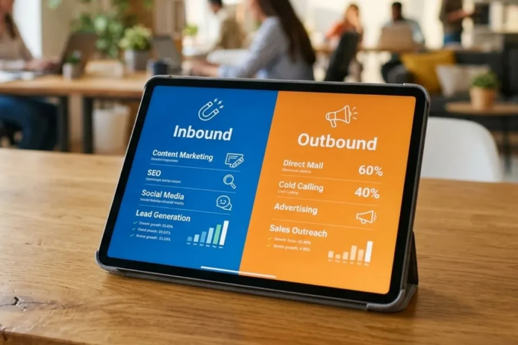 Inbound vs. Outbound Marketing: ¿Cuál es el secreto del éxito? 1 Inbound Vs Outbound Marketing convertido de jpg