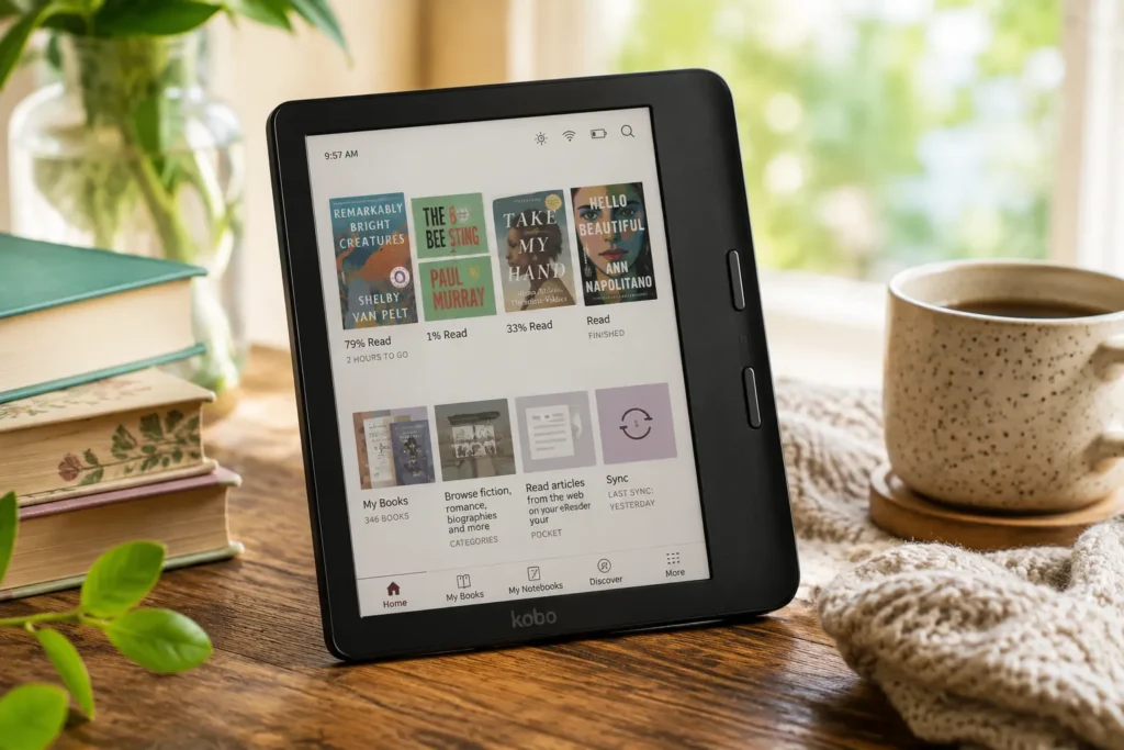 Kobo Clara Colour: el lector a color que cuesta la mitad que el Kindle 1 Kobo Clara Colour convertido de png