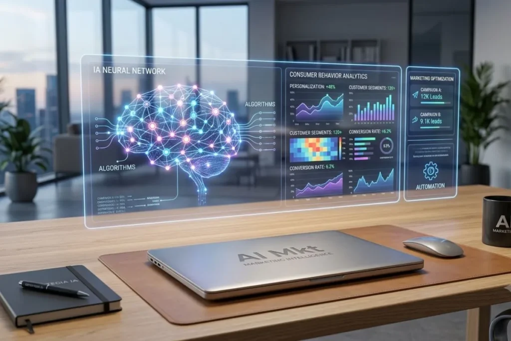 Cómo usar la inteligencia artificial para revolucionar tu marketing y duplicar tus ventas 1 Marketing Inteligencia Artificial convertido de jpg